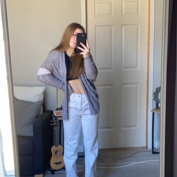 Hollister Grey Knitted Cardigan - Picture 3 of 9